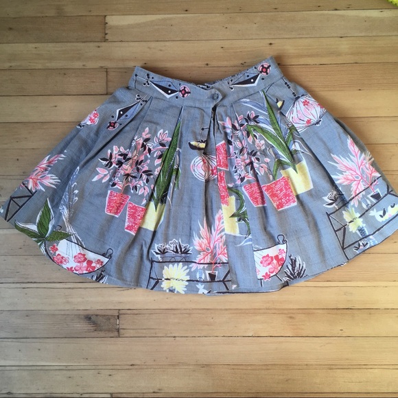 Vintage Flower Pot Skirt - Picture 5 of 6